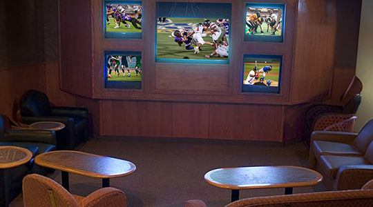 PT’S PUB Tables and TVs